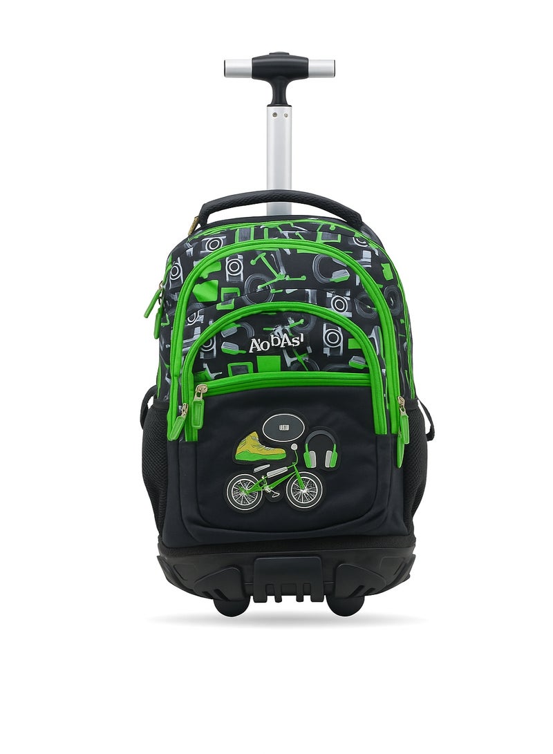 AODASI Trolley School Bag, School Bags for Girls and boys Trolley Bag for Kids Travel Bag Trolley Luggage backpack multi useful , 16 inch - Image 5