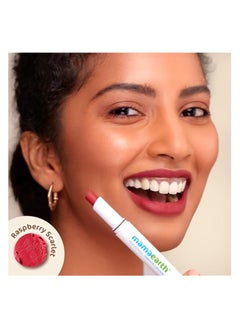 Mamaearth Mamaearth Moisture Matte Longstay Lipstick with Avocado Oil & Vitamin E for 12 Hour Long Stay - 07 Raspberry Scarlet - 2 g  - Image 2