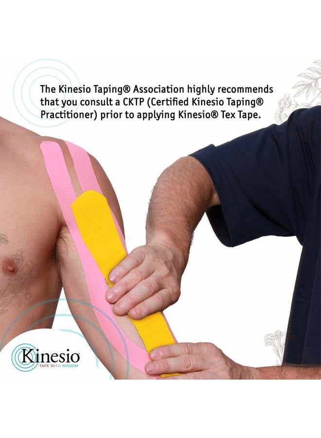 Kinesio شريط كينيسيوولوجي تكس جولد لايت تاتش: 2 بوصة × 16.4 قدم (أزرق باهت) - Image 4