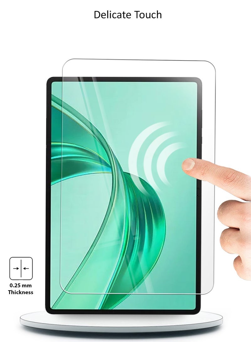 Techie 2 Pack Honor Pad X8a 11-inch 2024 HD Clear Tempered Glass Screen Protector Bubble Free Easy Installation - Image 5