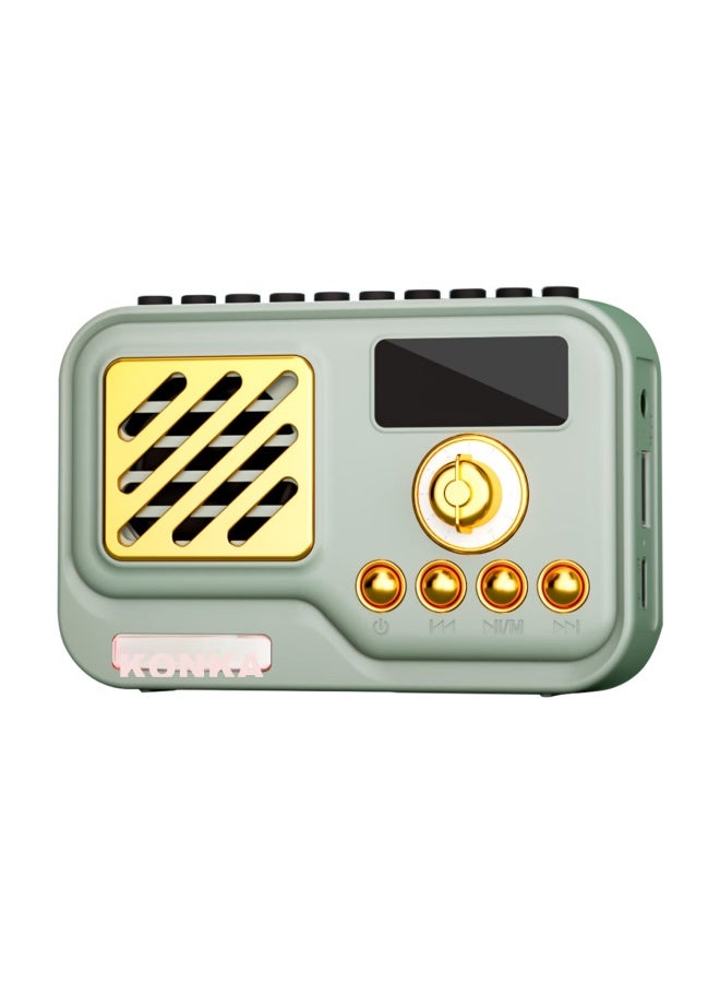 KONKA Kw56 All-band High-quality Sound Semiconductor Radio For Children's Early Education, Portable Rechargeable Card-insertable Audio Player For Storytelling And Opera - Image 5