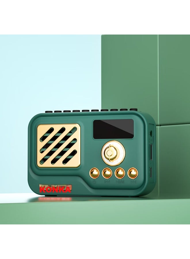 KONKA Kw56 All-band High-quality Sound Semiconductor Radio For Children's Early Education, Portable Rechargeable Card-insertable Audio Player For Storytelling And Opera - Image 4