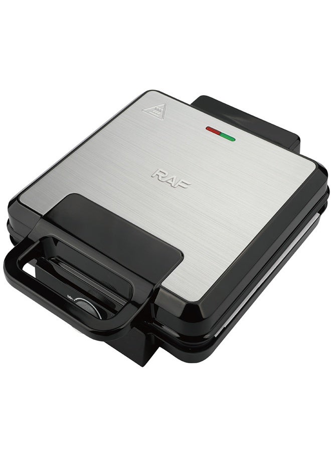 AKANE Electric Waffle Maker 1500W with Adjustable Temperature – 4-Slice Non-Stick Belgian Waffle Iron with Dual-Sided Heating, Teflon Plates, Family Size Breakfast Waffle Machine for Home Use - Image 2