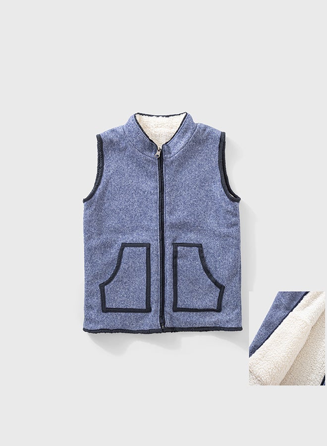 اون كيدز فيست وجهين للبنات الأطفال (مبطن فرو) - Image 2