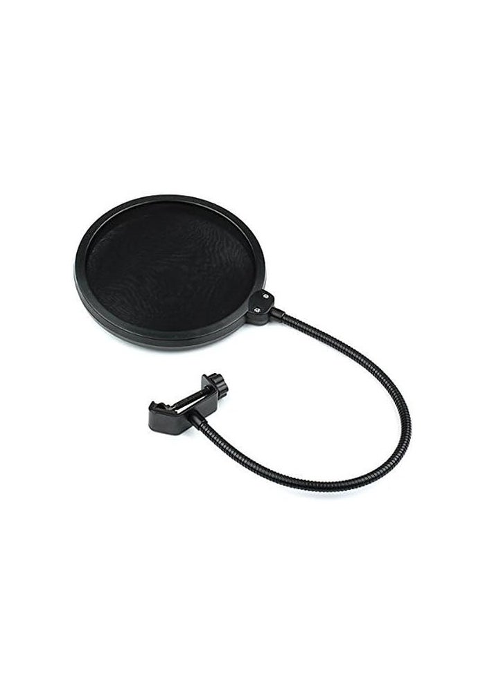 Audio-Technica AT2020 Condenser Studio Microphone Bundle with Pop Filter and XLR Cable - Image 5