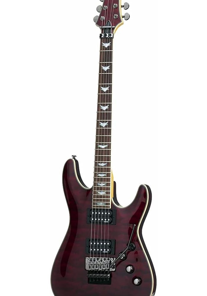 Schecter جيتار كهربائي شيكتر أومن إكستريم-6 - كرز أسود - Image 2