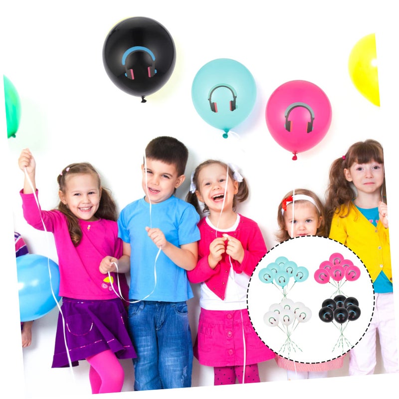 40Pcs Musical Latex Balloons For Birthday Wedding Party Decorations Photography Props - Image 4