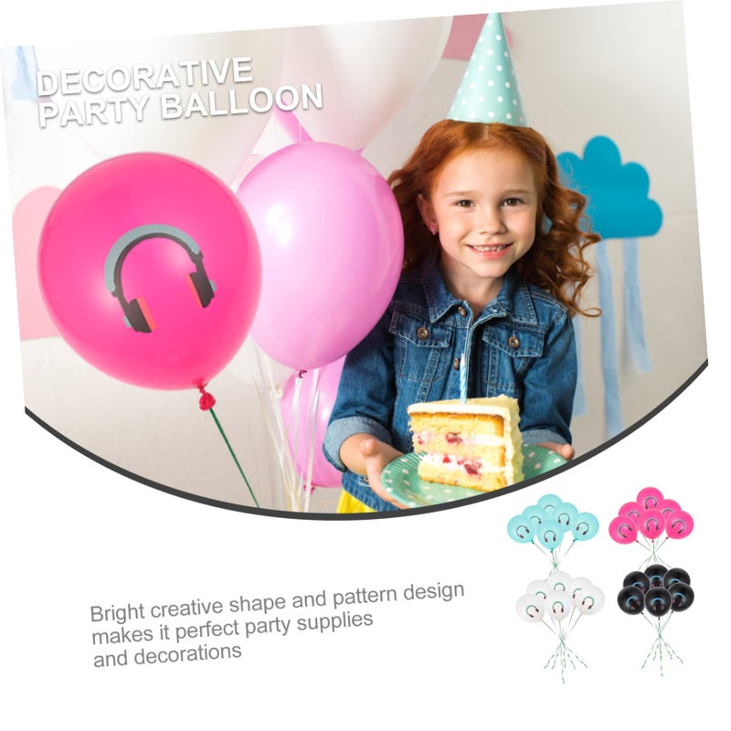 40Pcs Musical Latex Balloons For Birthday Wedding Party Decorations Photography Props - Image 5