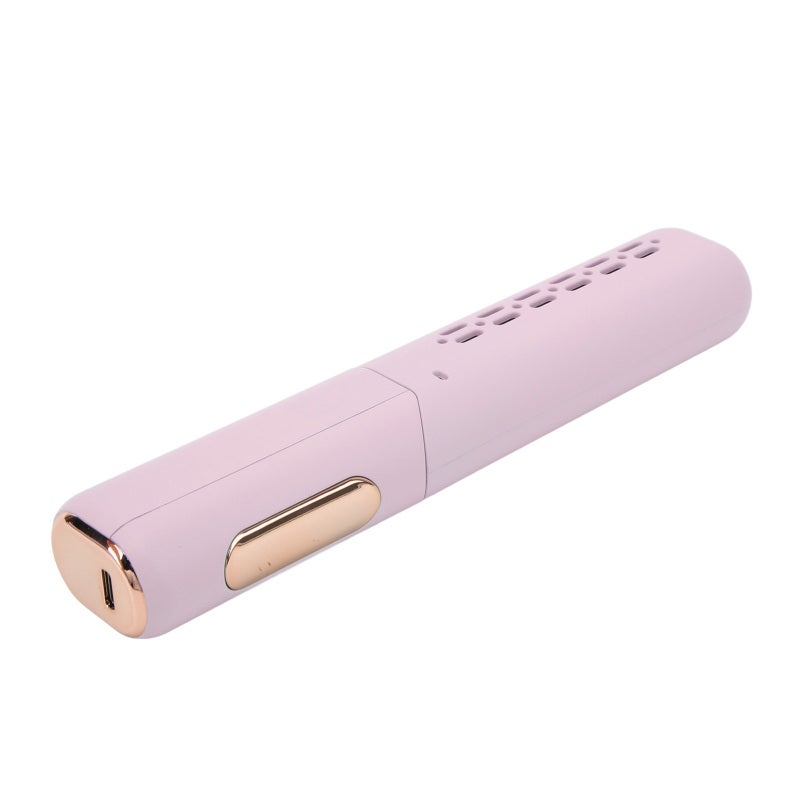Cordless Mini Hair Straightener: 2 In 1 Functionality, 3 Adjustable Temperature Settings, Anti Scald Design - Quick Heat Wireless Flat Iron Brush for Travel, Home On The Go Styling - Image 5