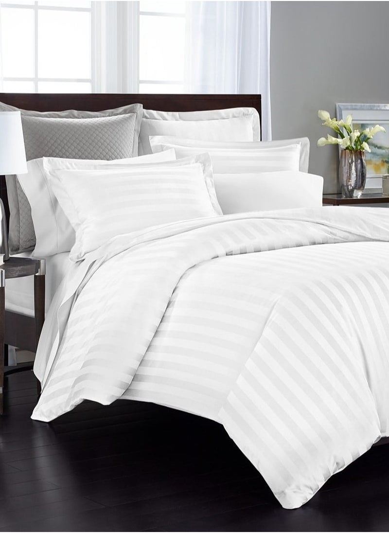 Orange Bed & Bath - Orange Bed & Bath100% Cotton Duvet Cover 4 Piece Single - Image 1