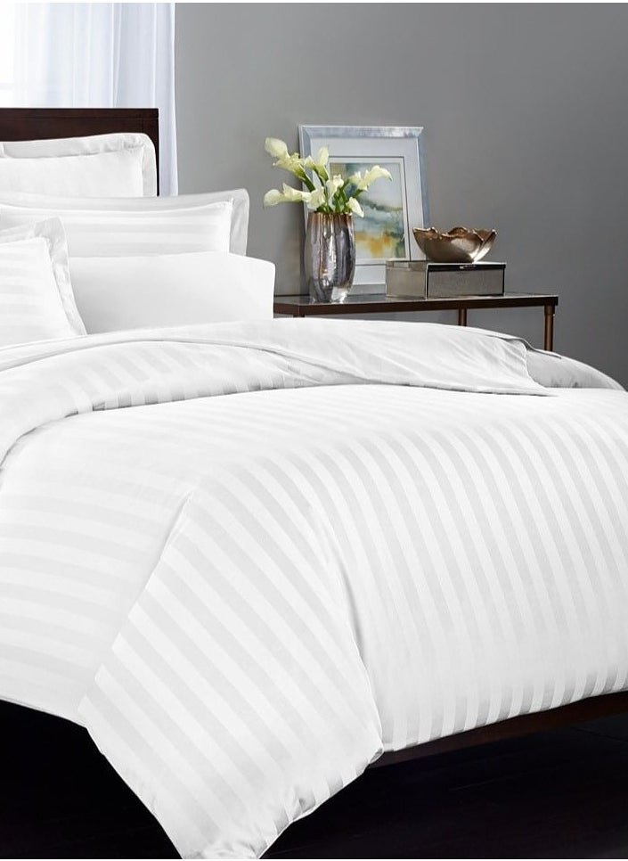 Orange Bed & Bath - Orange Bed & Bath100% Cotton Duvet Cover 4 Piece Single - Image 1