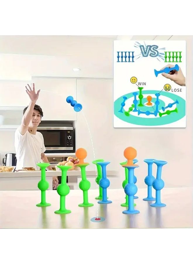 16 Piece Sticky Suction Dart Set Multi Functional Toy With Fun Grips For Interactive Play - Image 2