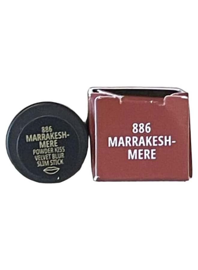 MAC Powder Kiss Velvet Blur Slim Lipstick - Marrakesh-mere - Image 2
