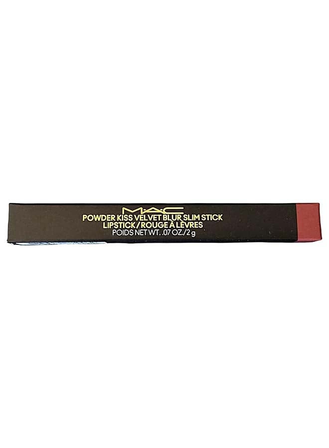 MAC Powder Kiss Velvet Blur Slim Lipstick - Marrakesh-mere - Image 3