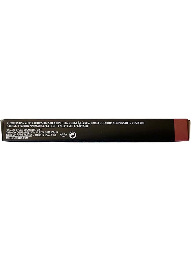 MAC Powder Kiss Velvet Blur Slim Lipstick - Marrakesh-mere - Image 4