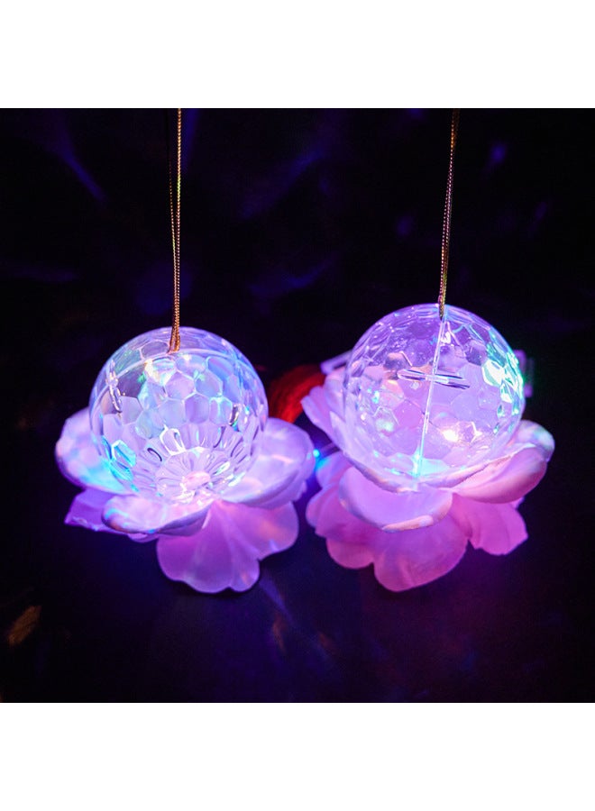 New Year's Eve Luminous Satchel Lanterns, Lantern Festival, Mid-Autumn Festival, Han Dynasty Costumes, Lotus Lanterns, Palace Ancient Style Projection Lotus 