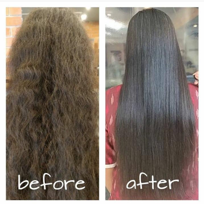 Kress Keratin Hair Smoothning Treatment For Damage Hair And Frizzy Hair Control 1000 - Image 5