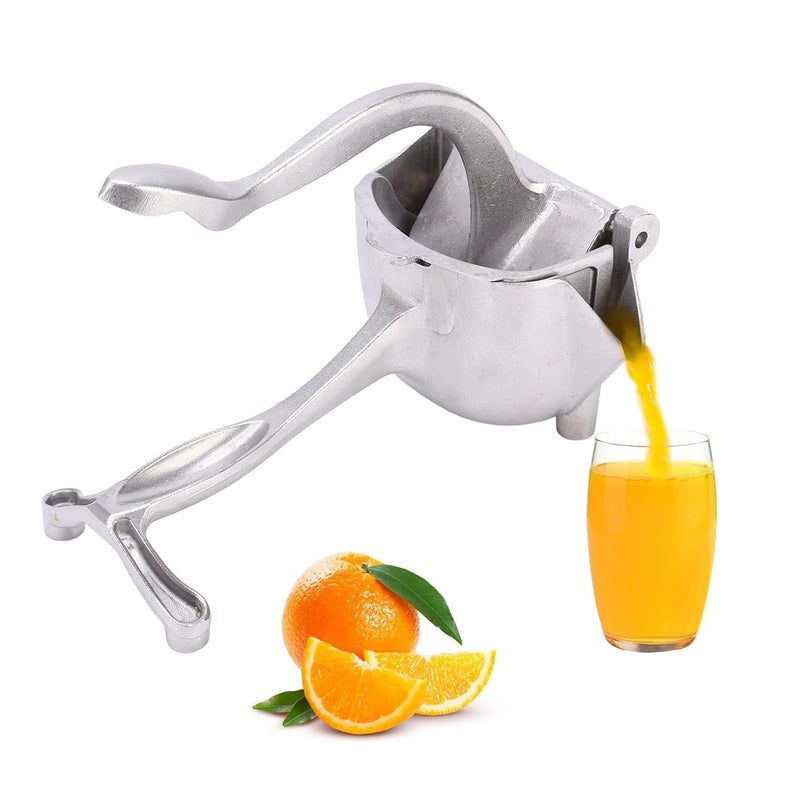 BBD kitchen shop Hirnaya Varna Manual Heavy Quality Fruit Juicer Hand Press Kitchen Aluminium Alloy with Teflon Coating Orange Lemon Lime Pomegranate Hand Juicer - Image 4