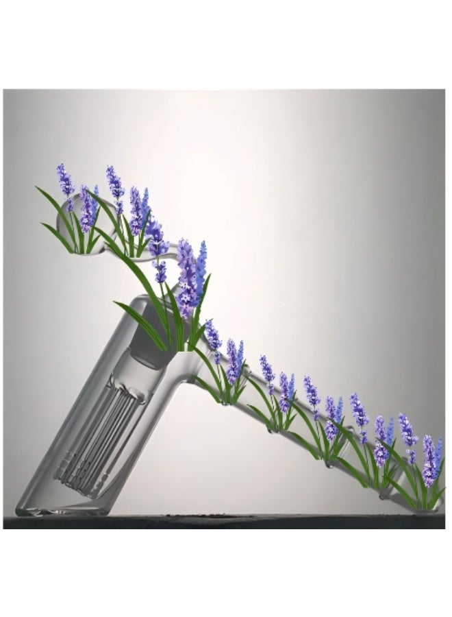 زجاجة شمعة زجاجية مقاومة للحرارة عالية الجودة، مصنوعة من مادة البوروسيليكات الطبية عالية الجودة لاستخدام طويل الأمد