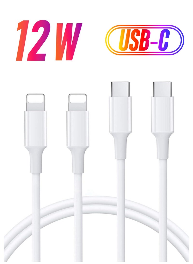 ELTRAZONE USB C to Lightning Cable 2Pack 3FT [Apple MFi Certified] iPhone 11 Lightning to USB-C Fast Charging Cable Compatible iPhone 12 11/11 Pro/11 Pro Max/X/XS/XR/XS Max/8/8 Plus  - Image 1