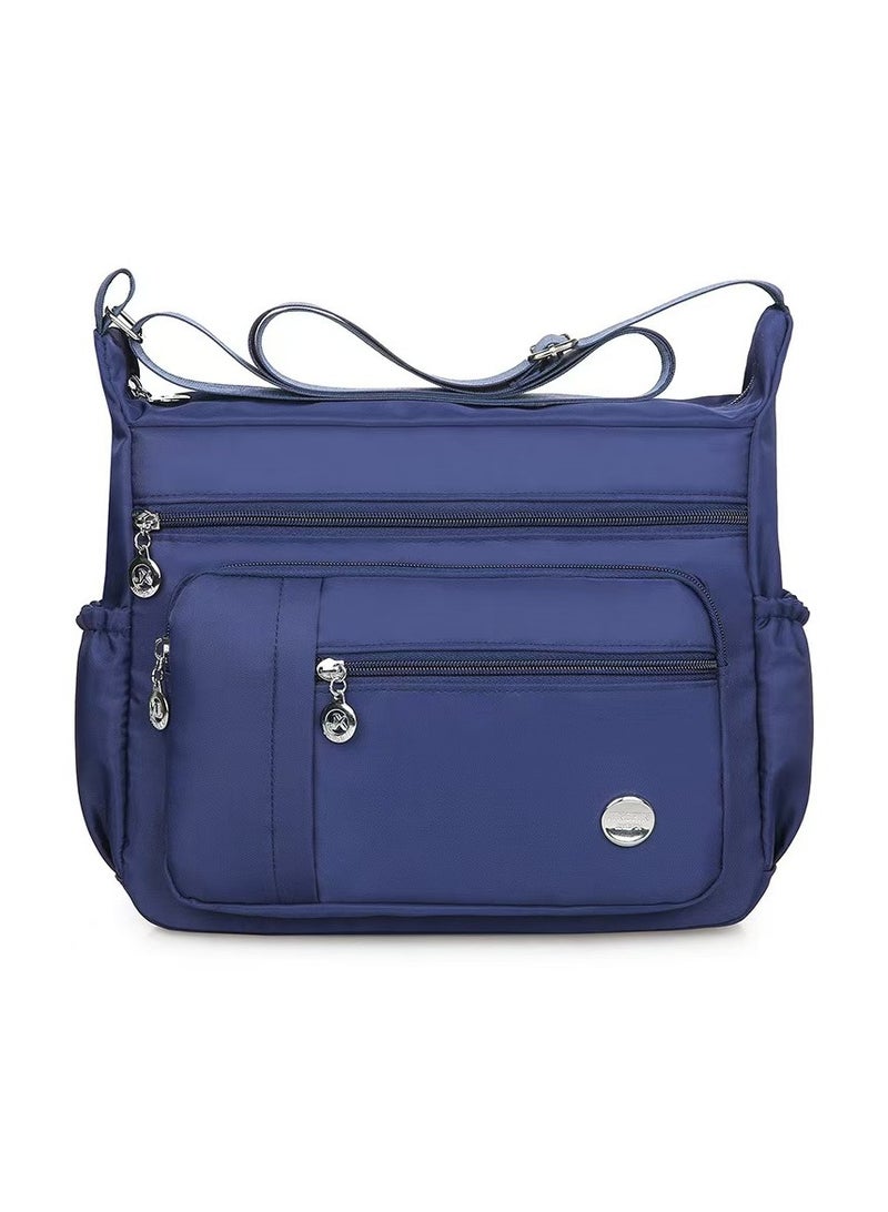 Women's single shoulder handbag, spacious multi pocket bag, women's crossbody bag, fashionable handbag, top handle shoulder bag  - Image 1