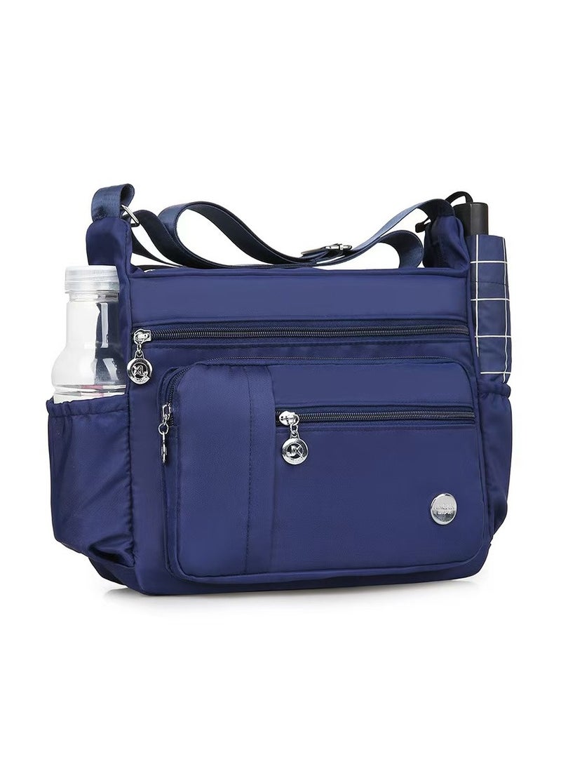 Women's single shoulder handbag, spacious multi pocket bag, women's crossbody bag, fashionable handbag, top handle shoulder bag  - Image 2