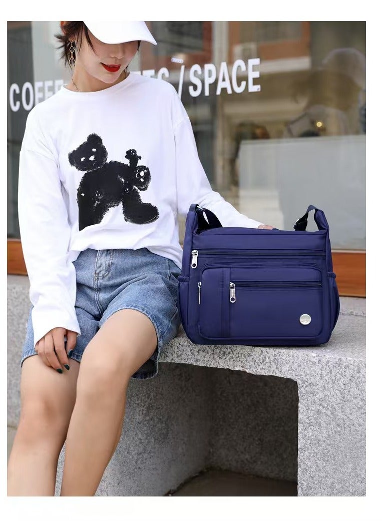 Women's single shoulder handbag, spacious multi pocket bag, women's crossbody bag, fashionable handbag, top handle shoulder bag  - Image 4
