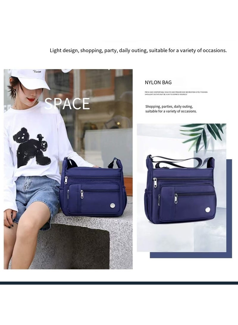 Women's single shoulder handbag, spacious multi pocket bag, women's crossbody bag, fashionable handbag, top handle shoulder bag  - Image 5
