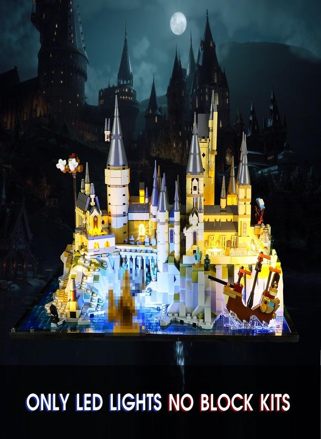 Vaodest مصباح LED من Vaodest لمجموعة Lego 76419 Castle and Grounds، تصميم وتكوين متوافق مع الموديل 76419 (مصباح LED فقط، وليس مجموعة مكعبات البناء). - Image 2