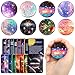 Pllieay 16PCS Solar System for Kids Galaxy Space Toys 45mm Bouncy Balls Bulk and Galaxy Flashcards for Party Favors Educational Space Toys - Image 2