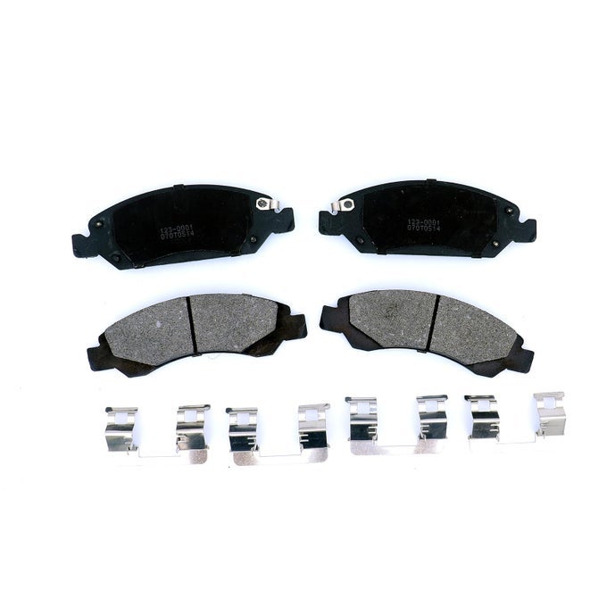 Front Brake Pad Set Compatible With 20072018 Chevy Silverado 1500 20112019 Chevy Tahoe 20072019 Gmc Yukon 20072018 Gmc Sierra 1500