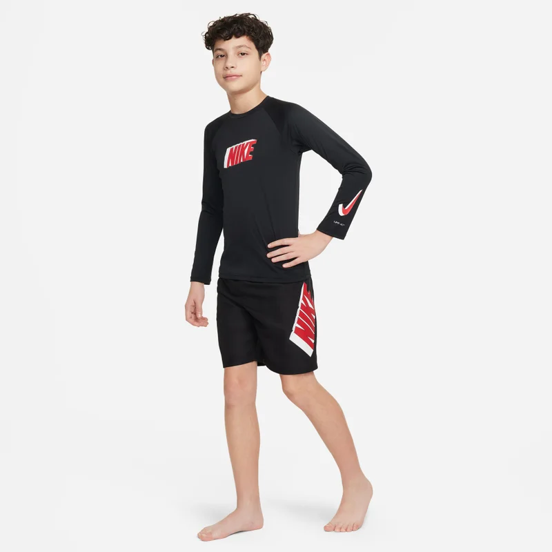 Nike Kids' Swim Long-Sleeve Hydroguard
