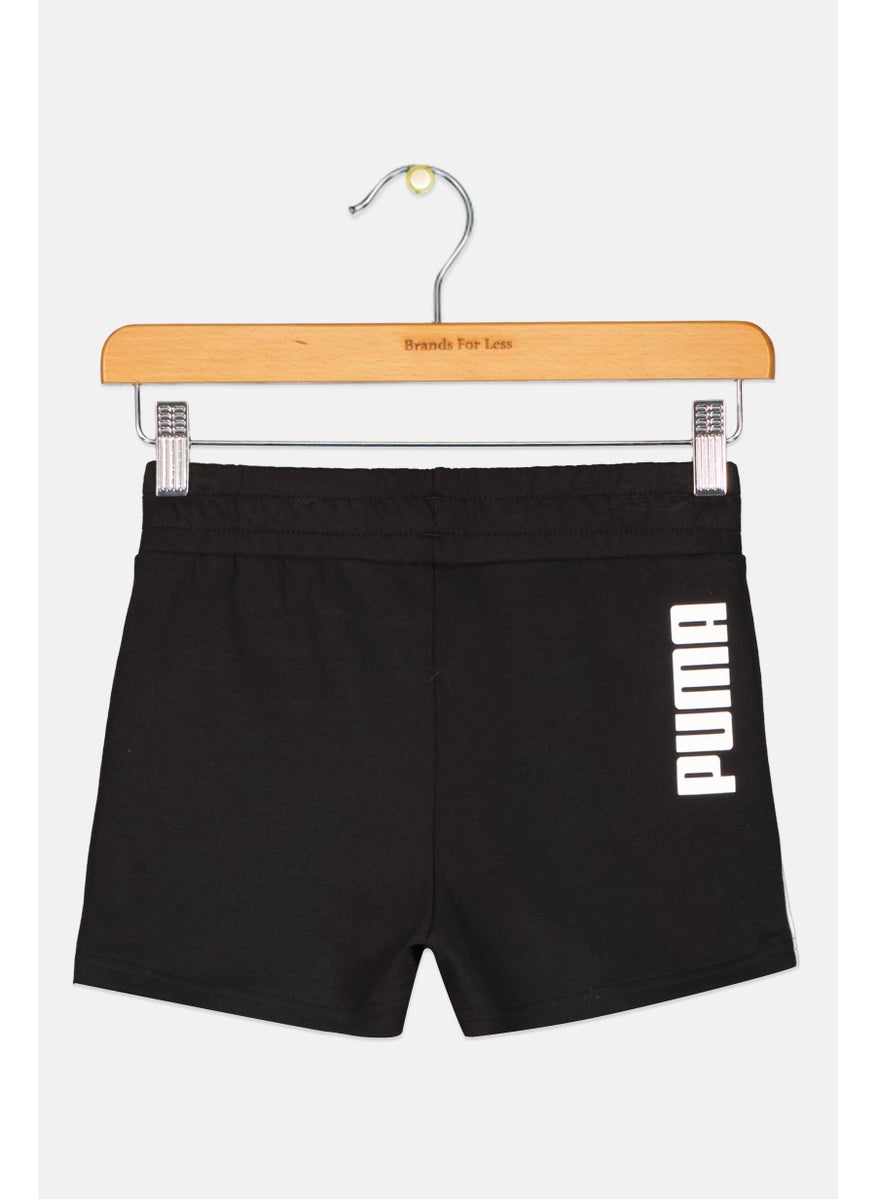 PUMA Kids Boy Regular Fit Training Shorts, Black  - Image 2