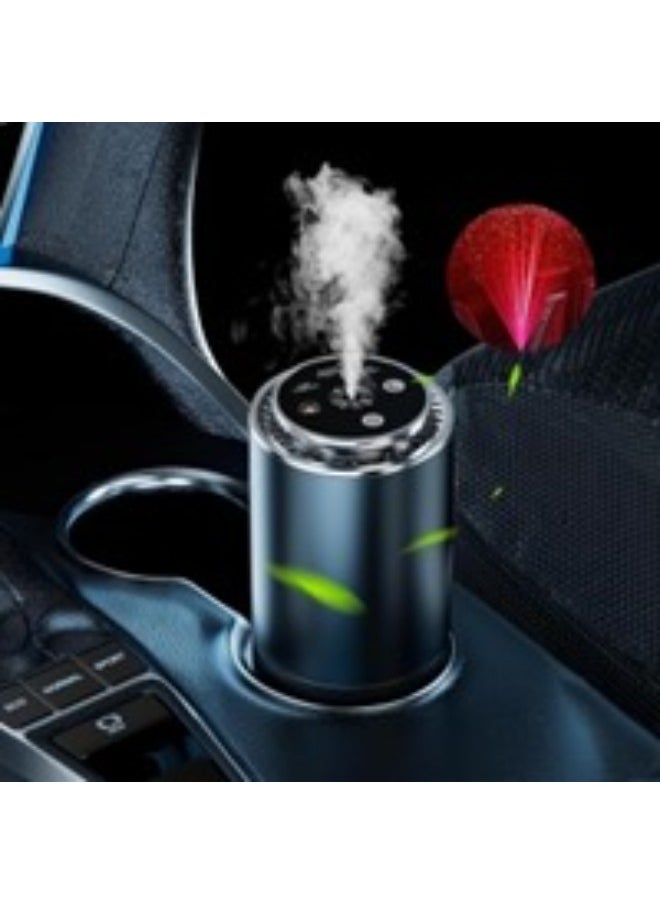 Generic - Rechargeable Smart Car Air Freshener with Ambient Light and Star Light Projection, Auto On/Off - Image 1