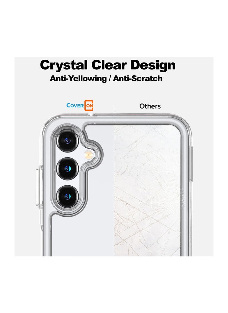 CHAPPELINE - AIRBAG CASE Series Premium Transparent Airbag Shockproof Anti-Yellowing with Iron Plate Case Cover For Samsung Galaxy A05s 4G 2023 Clear - Image 1