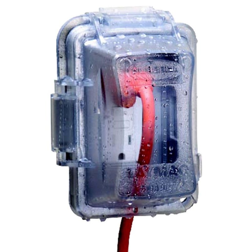 تغطية كهربائية مقاومة للعوامل الجوية من تايمك MM420C 1Gang غير معدنية إضافية 16 في 1 واضحة