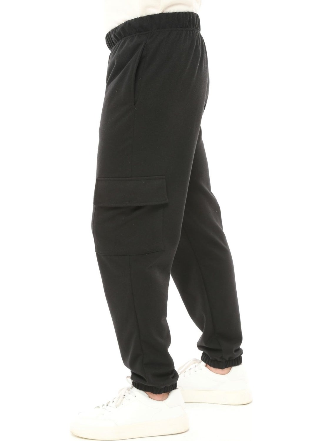 Men's Cargo Pocket Jogger Sweatpants Black - pzsku/Z28B9AD944C82D0F12CD7Z/45/_/1733933686/7520a96f-371a-4243-8d5b-501b995febc4