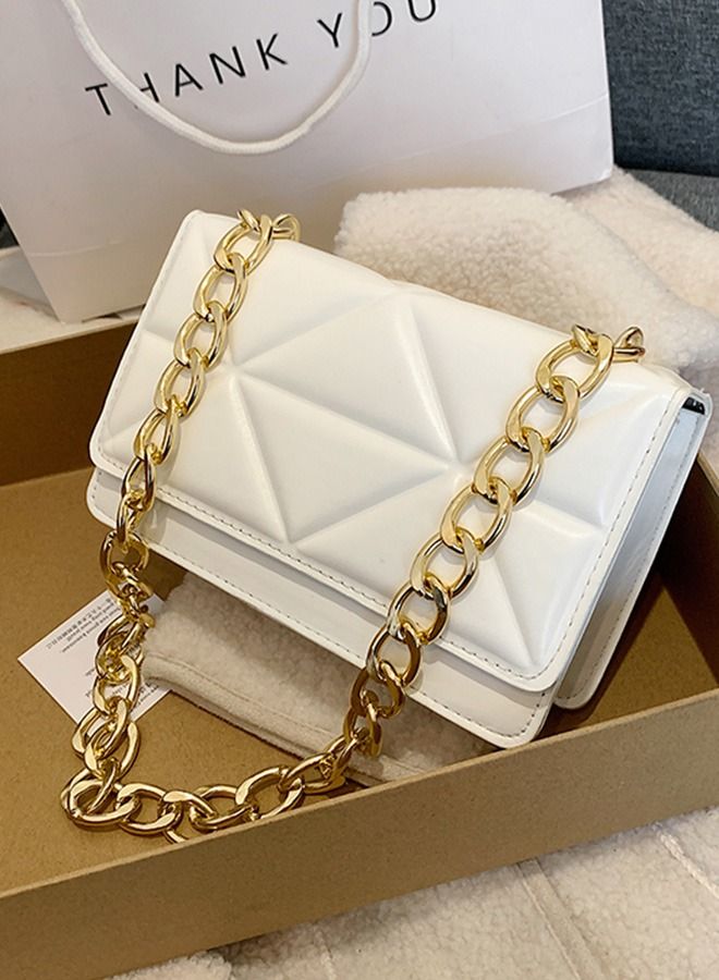 Sharpdo حقيبة كتف نسائية جديدة ذات سلسلة معينية - Image 1