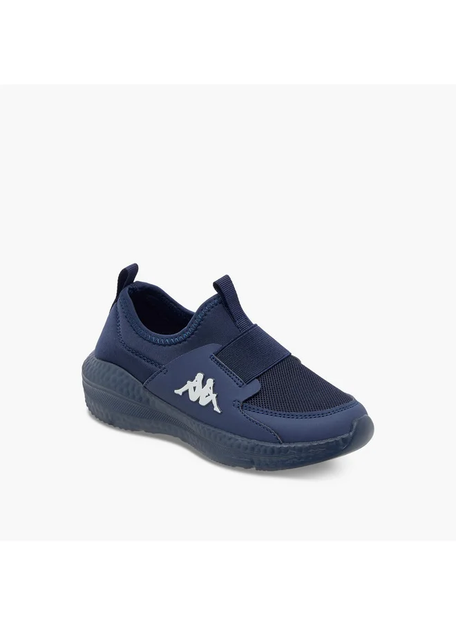 Kappa Boys' Pull Tab Detail Slip-On Sports Shoes
