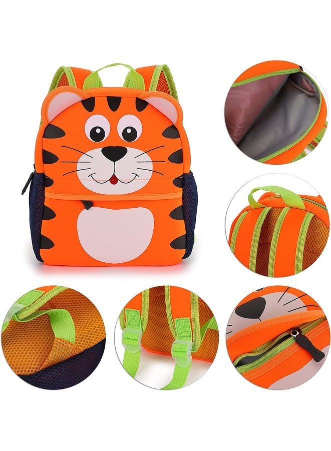 Fatio Toddler & Preschool Backpack with Tiger Design | Water-Resistant School Bag | 32 x 26 x 10 cm - Image 4