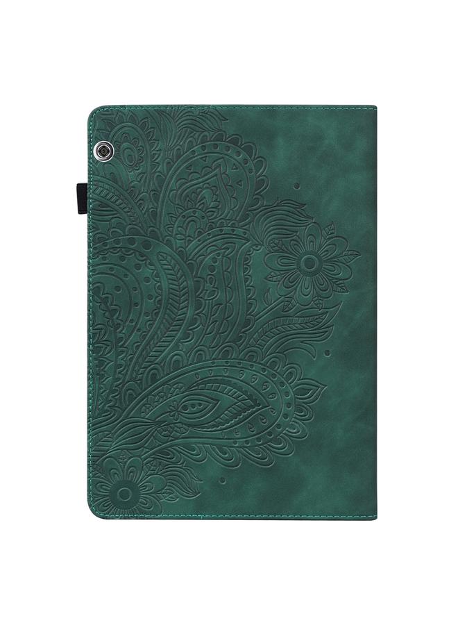 Zaboon Case For Huawei MediaPad T5 10 inch Peacock Embossed Pattern TPU + PU Horizontal Flip Leather Case with Holder & Card Slots & Wallet & Sleep / Wake-up Function  - Image 3