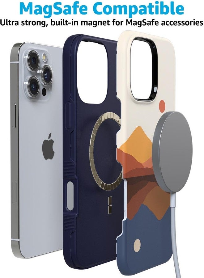 Casely iPhone 16 Pro Max Case | Day Night Colorblock Mountains | Opposites Attract | Compatible with MagSafe | Bold Protective Design - Image 4