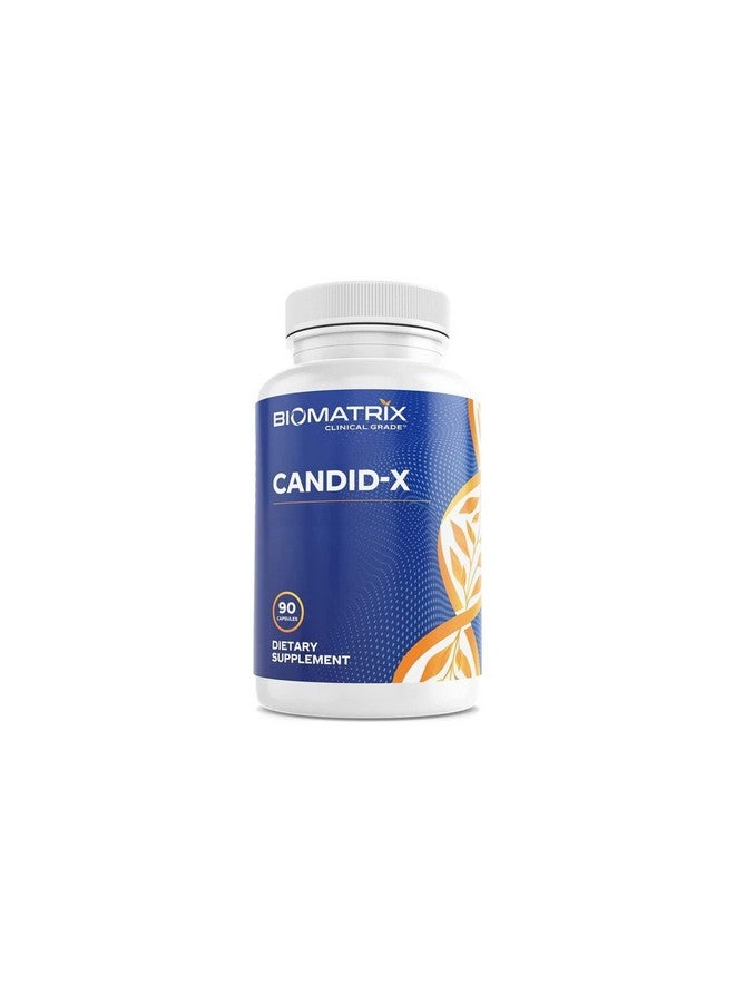BioMatrix Candidx ; Gut Balancing Formula With Oregano Sodium Caprylate Chamomile For Men And Women Digestion Relief ; 90 Capsules - Image 2