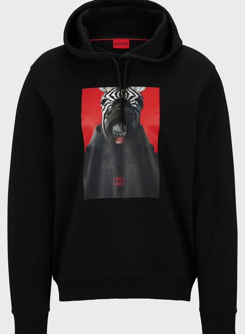 HUGO Graphic Hoodie