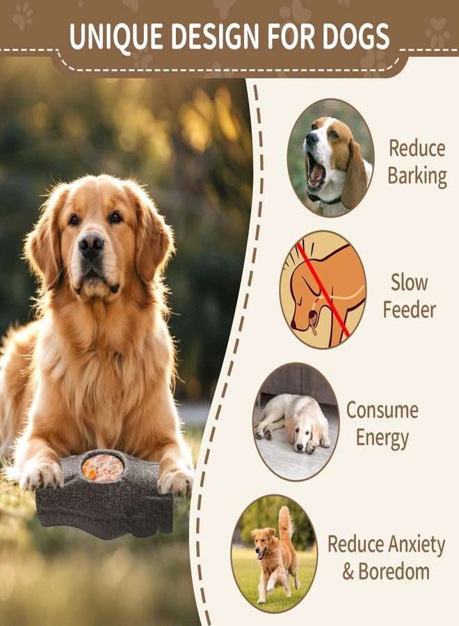 VOXGET Interactive Dog Treat Toy for Aggressive Chewers, Indestructible Enrichment Chew Toy for Puppy Teething, Frozen Treat Holder with Molds for Large Dogs Pets Keep Busy Reduce Anxiety -Gray - Image 3