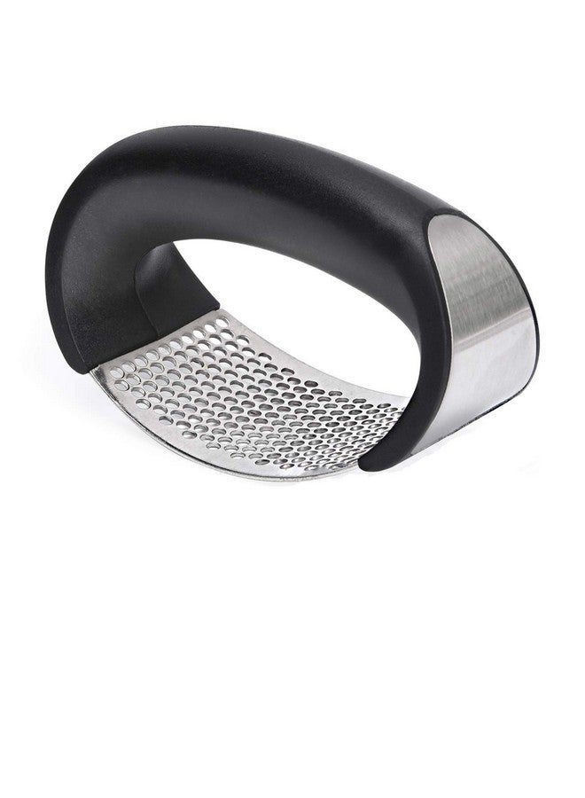 Baskety عصارة الثوم باسكتي، كسارة الثوم، ضاغط الثوم من الفولاذ المقاوم للصدأ، كسارة الثوم من الفولاذ المقاوم للصدأ، قاطع الثوم من الفولاذ المقاوم للصدأ، آمنة للغسل في غسالة الصحون - Image 1