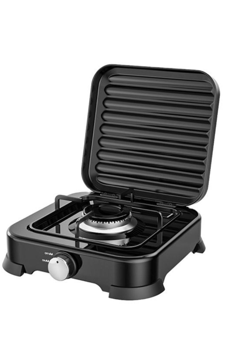 دينكس موقد غاز فردي الرفيق المثالي للطهي في الهواء الطلق والوجبات السريعة في المنزل، مادة الموقد الحديدي، 2200 واط، نوع وقود الغاز المسال. - Image 2