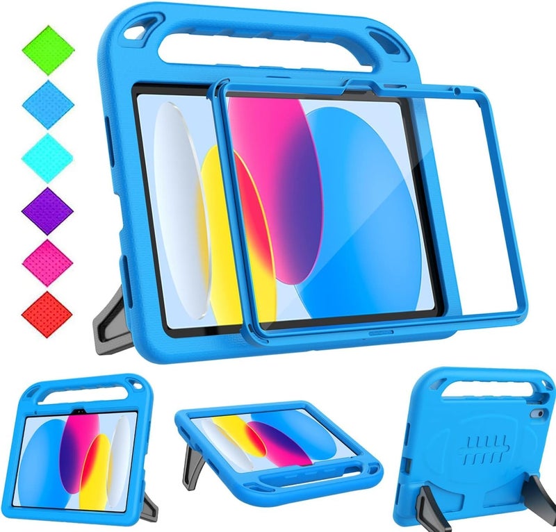 BMOUO Kids iPad Case for 11th & 10th Generation - Purple - Image 1