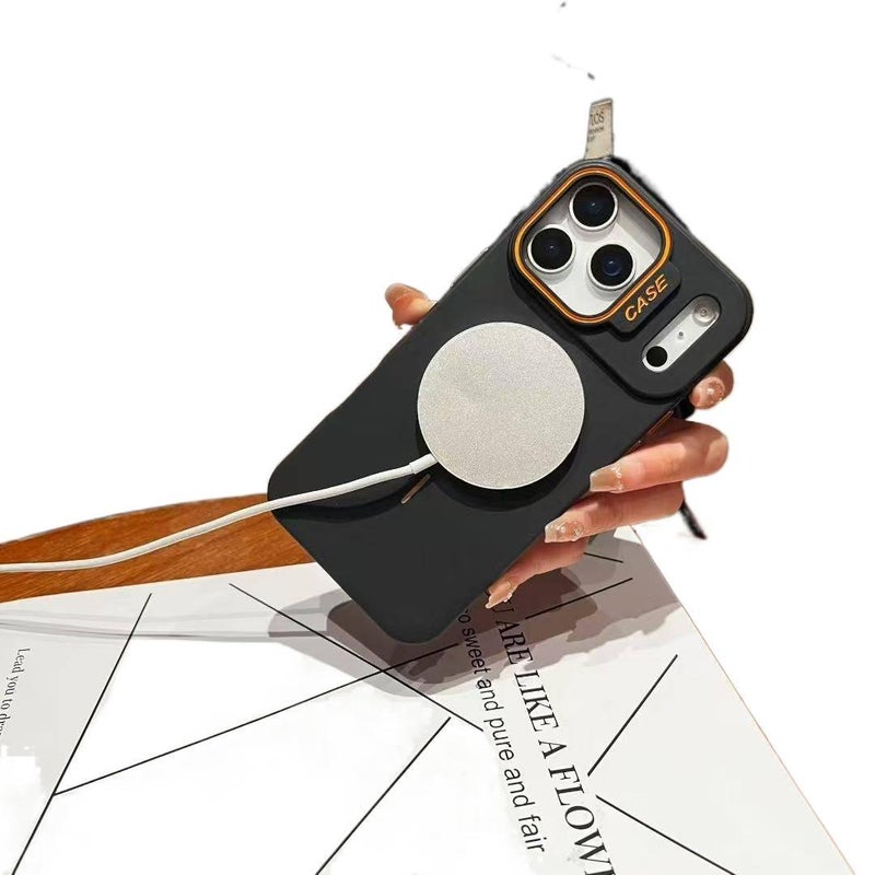 BB Silicone MagSafe Case for iPhone 12 / 12 Pro with Strong Magnetic and Skin Feel plus Matte Finish in White - Image 4