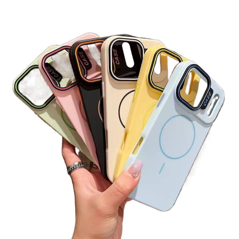 BB Silicone MagSafe Case for iPhone 12 / 12 Pro with Strong Magnetic and Skin Feel plus Matte Finish in White - Image 2